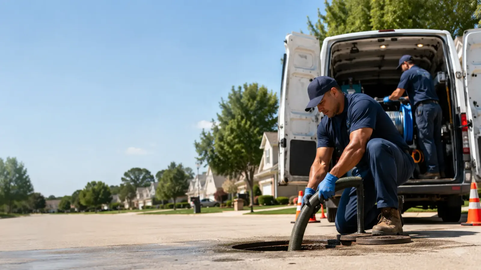 Sewer Backup Cleanup services in New Hudson, MI